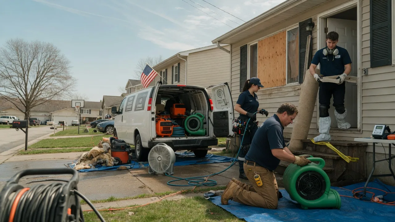 Water Damage Restoration in Buckeye Lake, OH near me